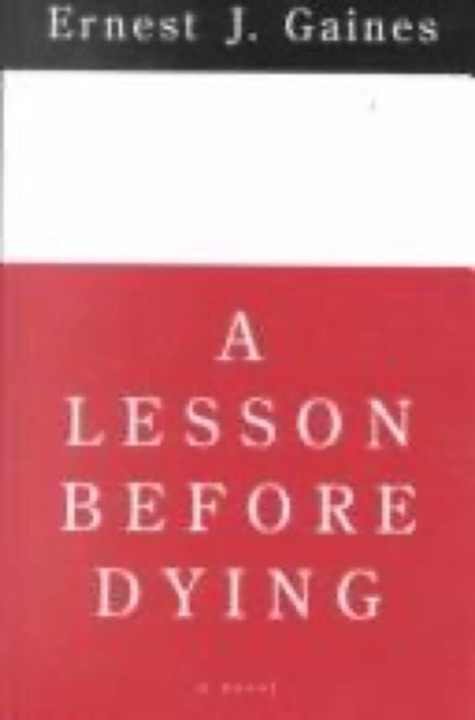 Cover of A lesson before dying