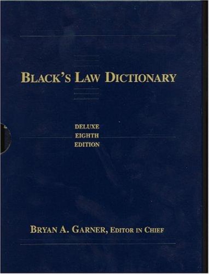 Cover of Black's Law Dictionary
