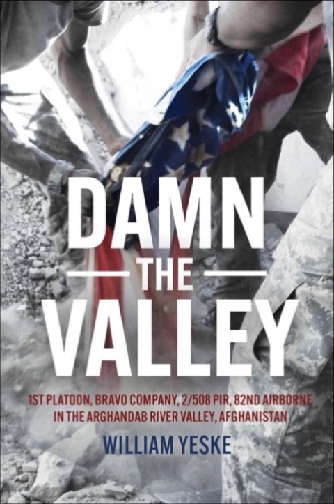 Cover of Damn the Valley: 1st Platoon, Bravo Company, 2/508 PIR, 82nd Airborne Division, 2010