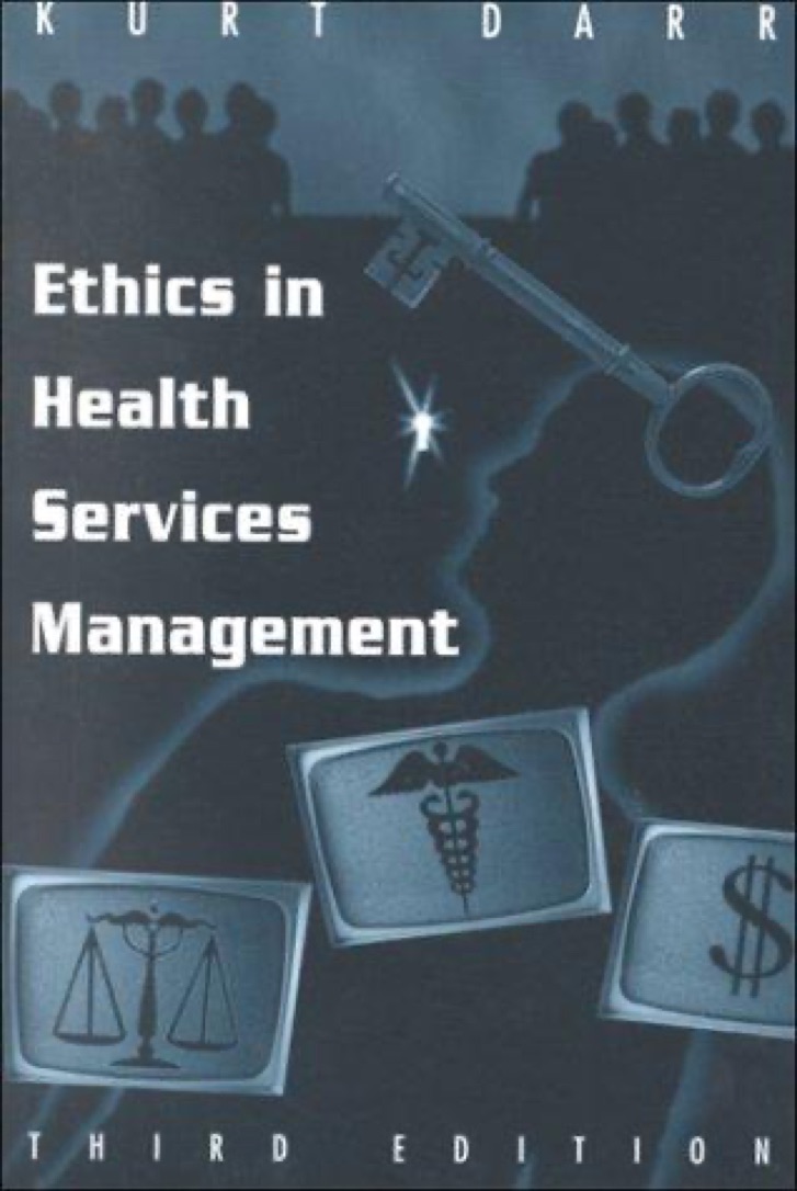 Cover of Ethics in Health Services Management