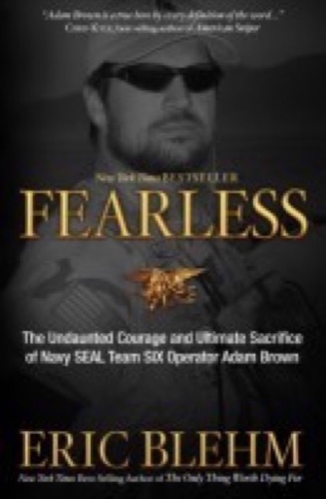 Cover of Fearless: The Undaunted Courage and Ultimate Sacrifice of Navy SEAL Team SIX Operator Adam Brown