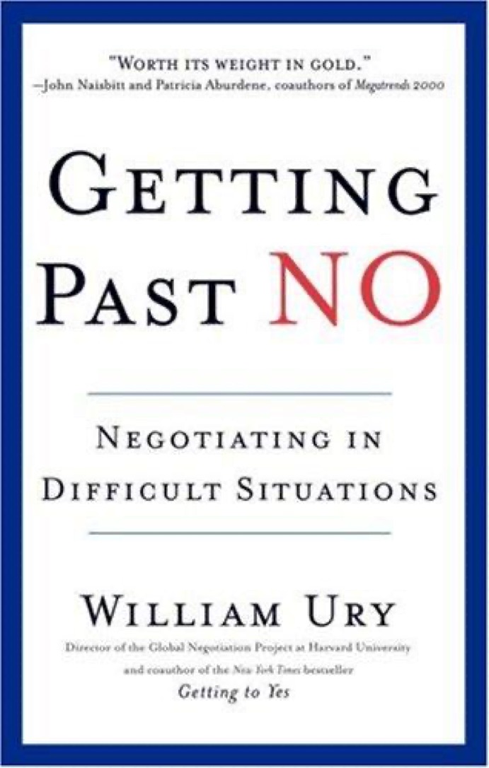 Cover of Getting Past No: Negotiating Your Way from Confrontation to Cooperation