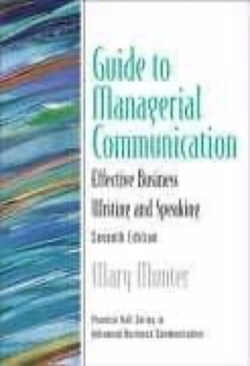 Cover of Guide to Managerial Communications