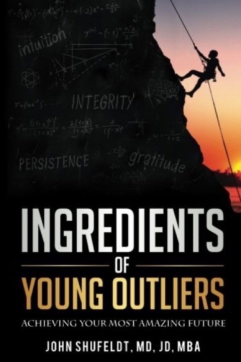 Cover of Ingredients of Young Outliers: Achieving Your Most Amazing Future