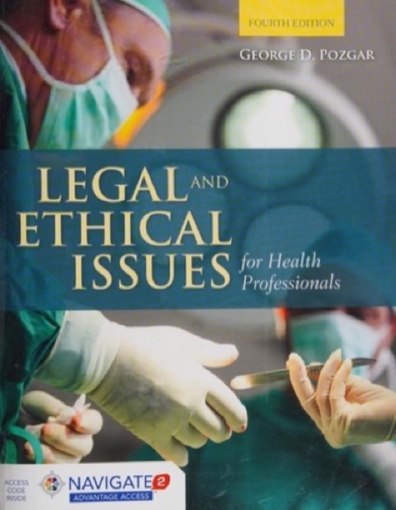 Cover of Legal and Ethical Issues for Health Professionals