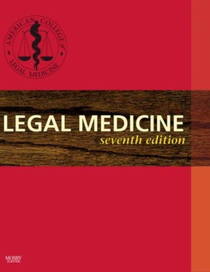 Cover of Legal Medicine