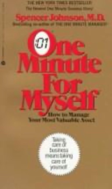 Cover of One Minute for Myself