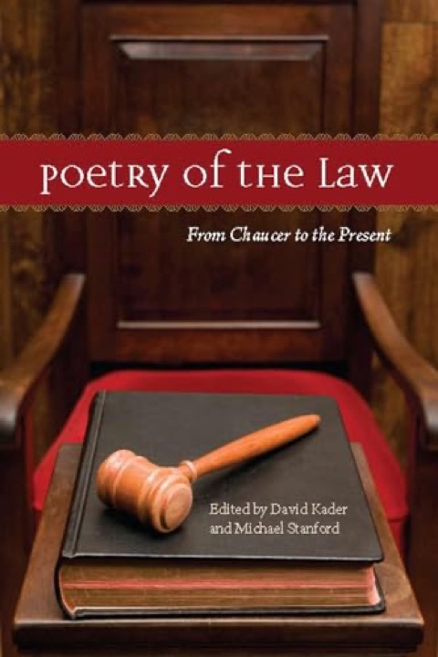 Cover of Poetry of the Law: From Chaucer to the Present