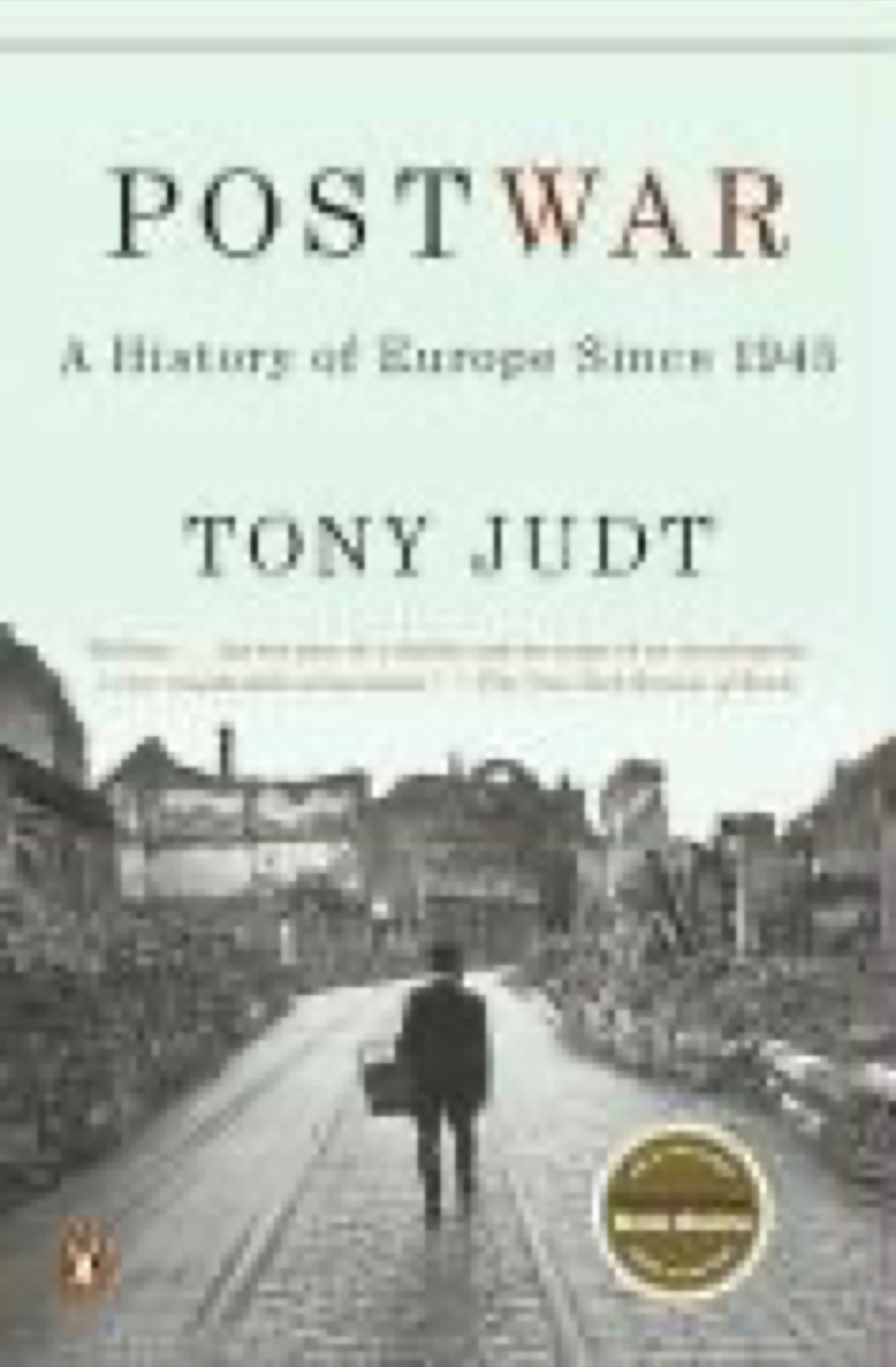 Cover of Postwar: A History of Europe Since 1945