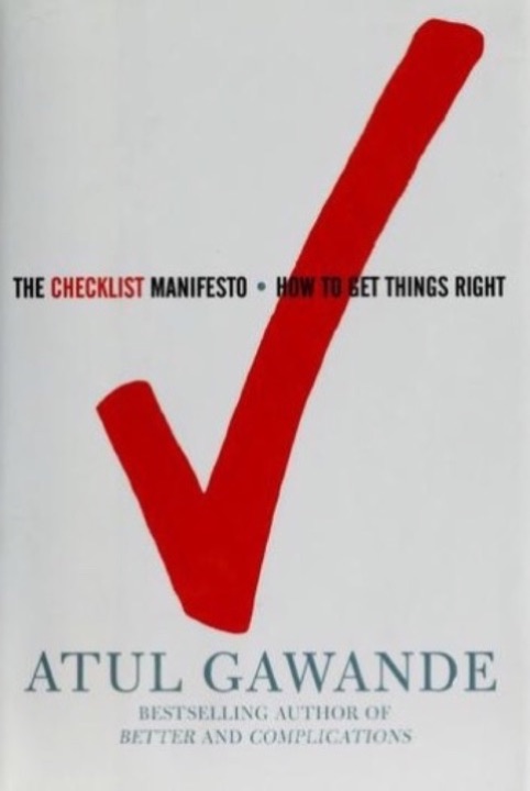 Cover of The Checklist Manifesto: How to Get Things Right