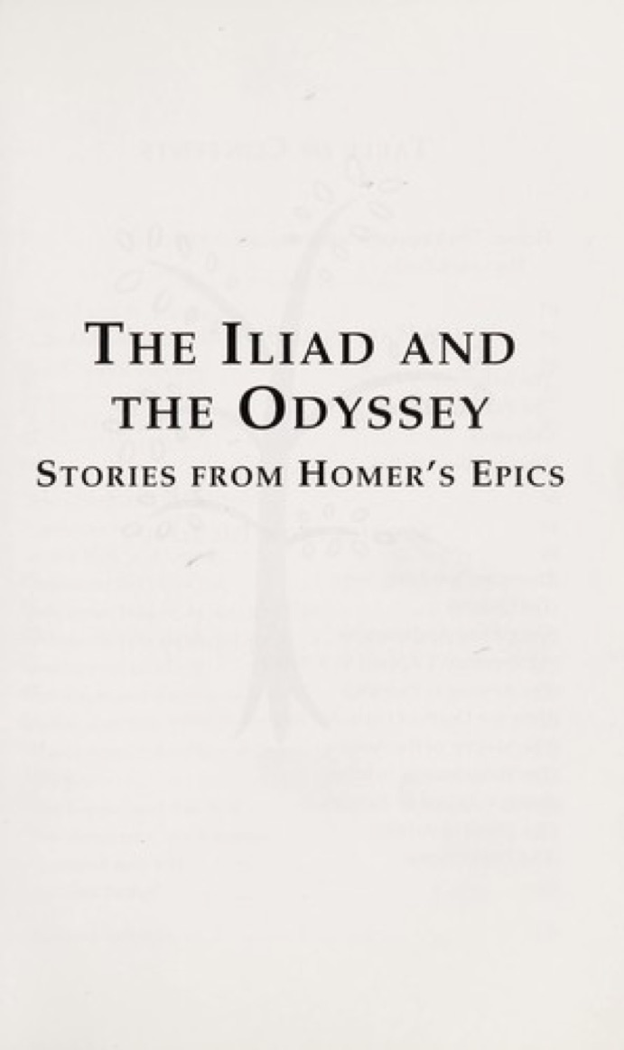 Cover of The Iliad and The Odyssey