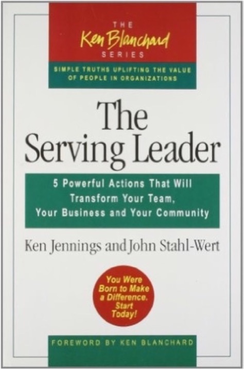 Cover of The Serving Leader, Jennings
