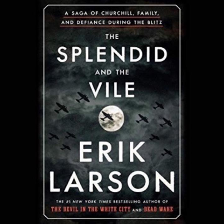 Cover of The Splendid and the Vile: A Saga of Churchill, Family, and Defiance During the Blitz