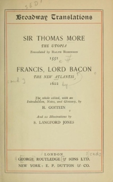 Cover of Utopia
