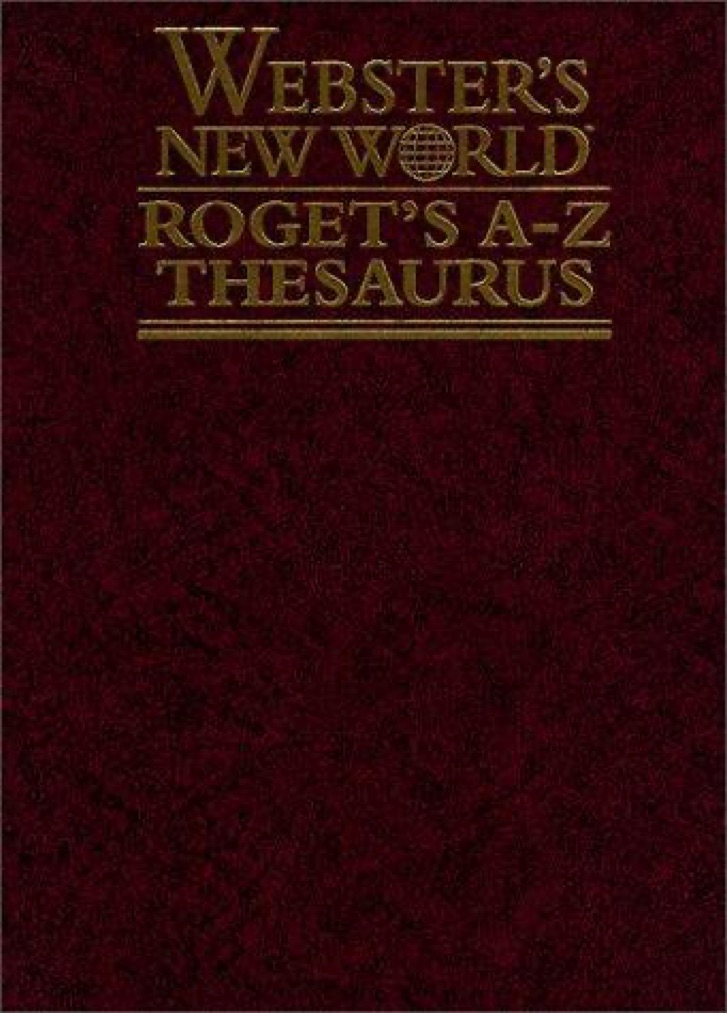 Cover of Webster's New World Roget's A-Z Thesaurus